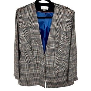 Calvin Klein Tweed Blazer
